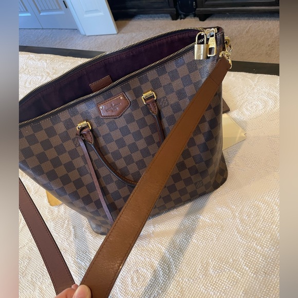 SOLD Louis Vuitton Damier Ebene Belmont Tote - Picture 5 of 10